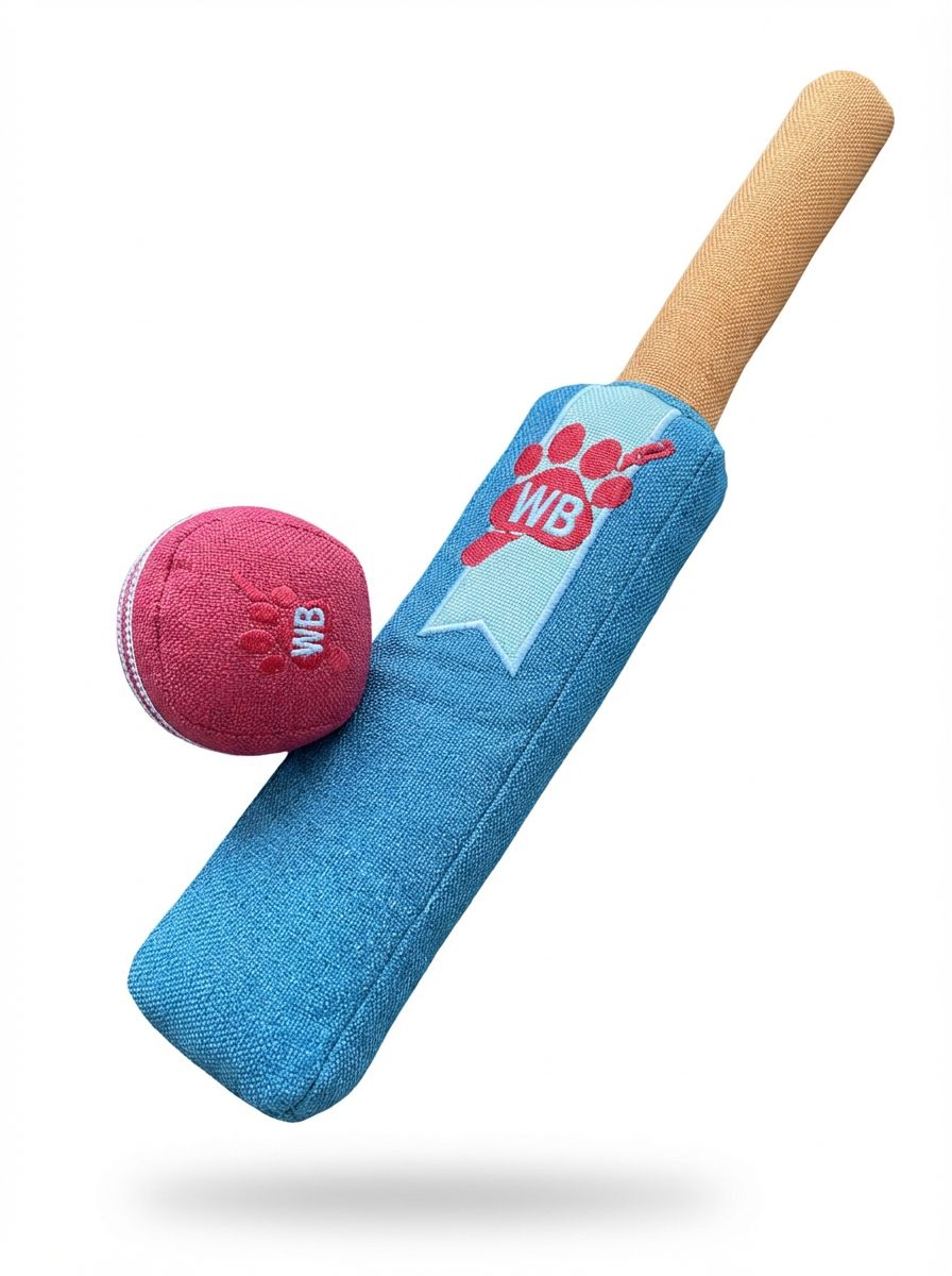 Wemboo Dog Cricket Bat & Ball Set
